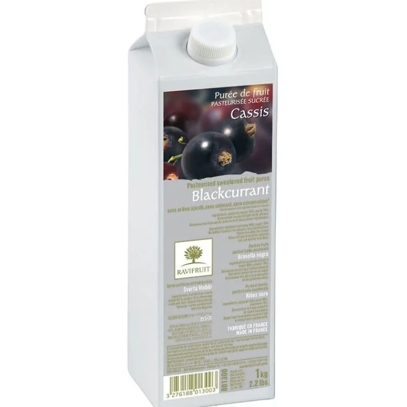 Cerf Dellier Purée de cassis Ravifruit 1 kg