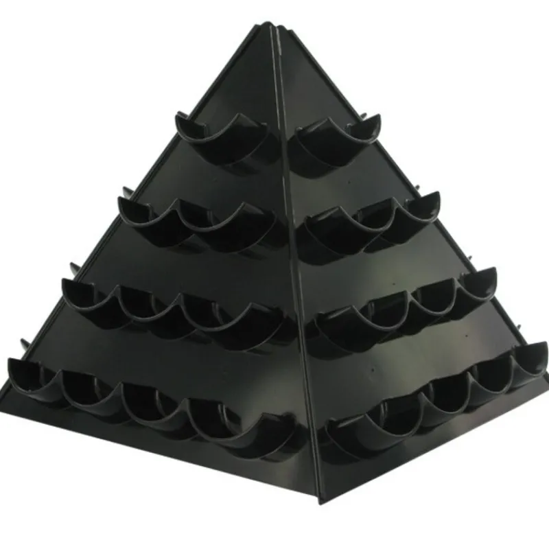 Cerf Dellier Pyramide à macarons noire