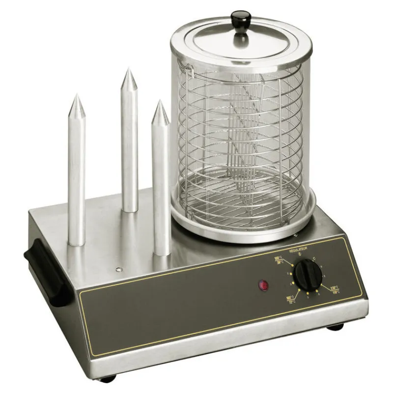 Cerf Dellier Roller Grill chauffe-saucisses 3 plots