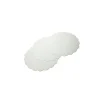 Cerf Dellier Rond carton festonné blanc (x250)