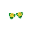 Cerf Dellier Roses jaunes avec feuilles x10