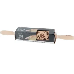 Cerf Dellier Rouleau empreintes Christmas
