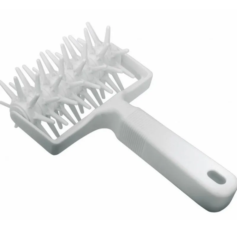 Cerf Dellier Rouleau pique pâte plastique 12 cm