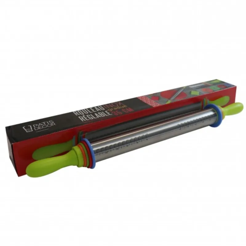 Cerf Dellier Rouleau réglable et gradué inox