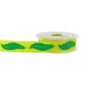 Cerf Dellier Ruban plumes anis 25 mm (20 m)