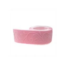 Cerf Dellier Ruban pâte à sucre rose arabesques (1,25 m)