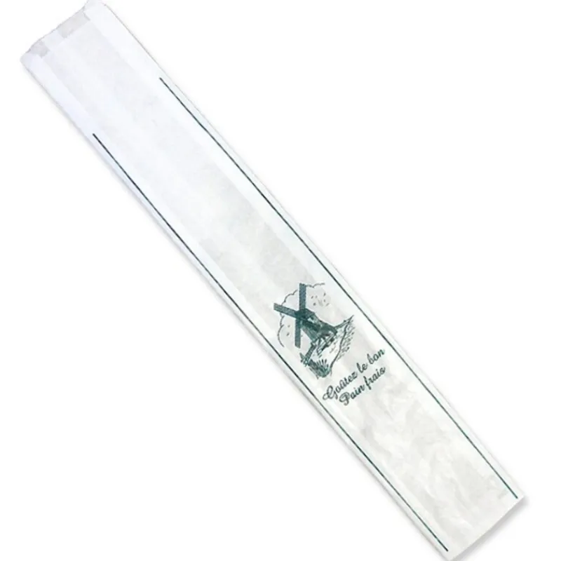 Cerf Dellier Sac à baguette kraft blanchi x1000
