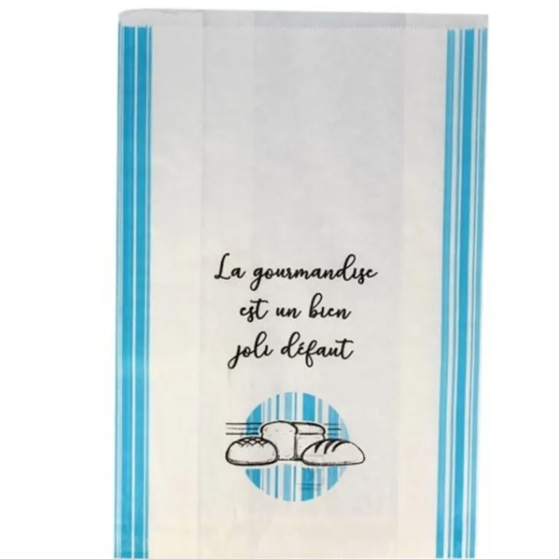 Cerf Dellier Sac à pain paraffiné pour pain rond 500g (x1000)