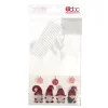 Cerf Dellier Sachets bonbons Lutins + liens - 14 x 23 cm (x 10)
