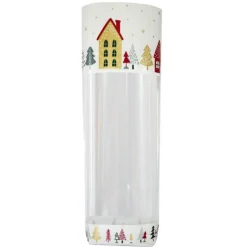 Cerf Dellier Sachets polypro Village de Noël 10 x 22 cm (x5)