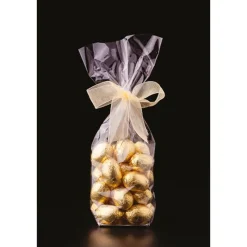 Cerf Dellier Sachets polypropylène 12 x 26cm fond carton + liens (x10)
