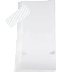Cerf Dellier Sachets transparents avec liens - 18 x 30 cm (x10)