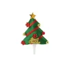 Cerf Dellier Sapin de Noël décoré sur pique