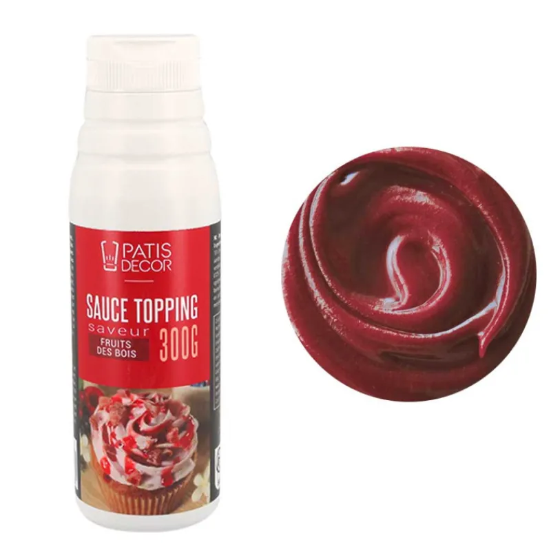 Cerf Dellier Sauce topping saveur fruits des bois 300g