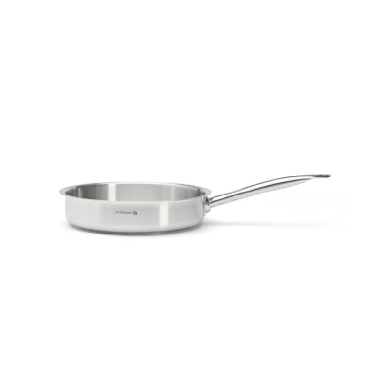 Cerf Dellier Sauteuse à queue en inox Prim'Appety 28 cm