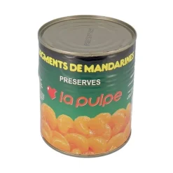 Cerf Dellier Segments de mandarines préservés La Pulpe