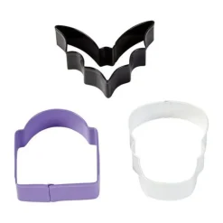 Cerf Dellier Set de 3 Emporte-pièces Halloween Wilton
