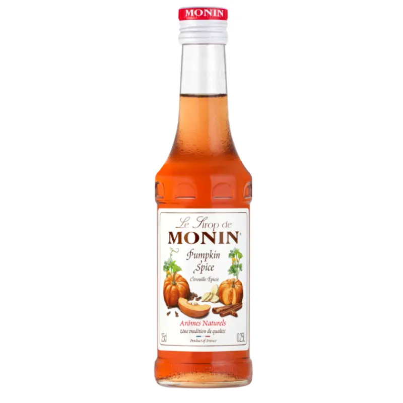 Cerf Dellier Sirop de Citrouille saveur Epicée 250 ml