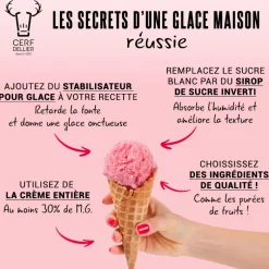 Cerf Dellier Stabilisateur pour glace 125 g