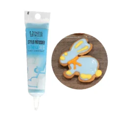 Cerf Dellier Stylo pâtissier bleu goût chocolat