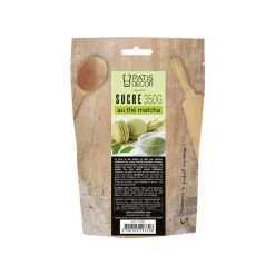 Cerf Dellier Sucre au thé matcha 350 g