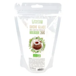 Cerf Dellier Sucre glace de canne blond Bio 260 g Bio