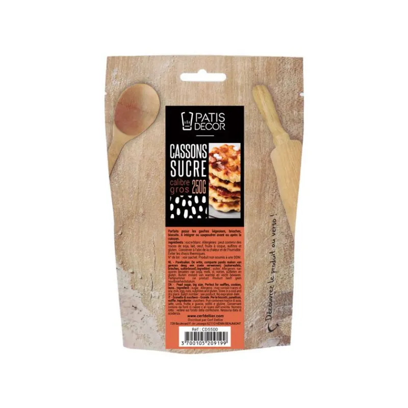Cerf Dellier Sucre grain - gros cassons 250 g