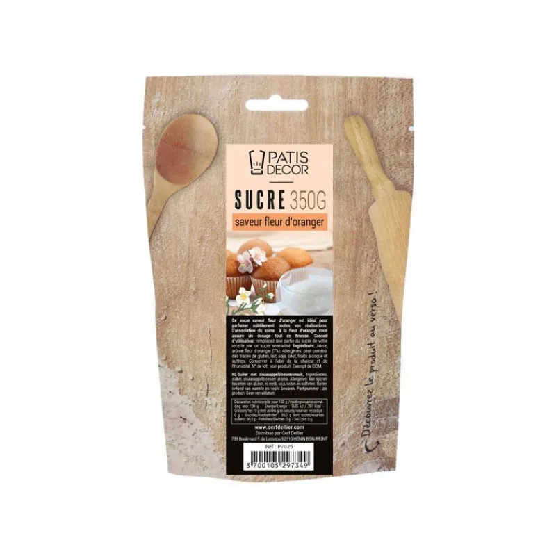 Cerf Dellier Sucre saveur fleur d'oranger 350g