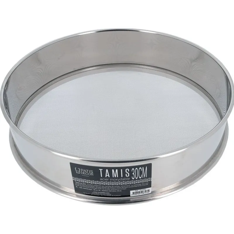 Cerf Dellier Tamis à farine ø 30 cm inox