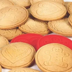 Cerf Dellier Tampon à biscuit bois Alsace