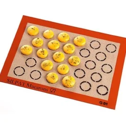 Cerf Dellier Tapis de cuisson à macarons Silpat (37,5 x 27,5 cm)