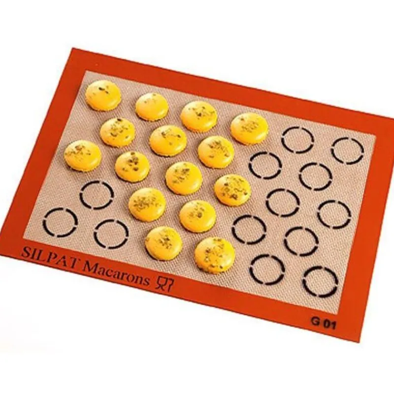 Cerf Dellier Tapis de cuisson à macarons Silpat (37,5 x 27,5 cm)
