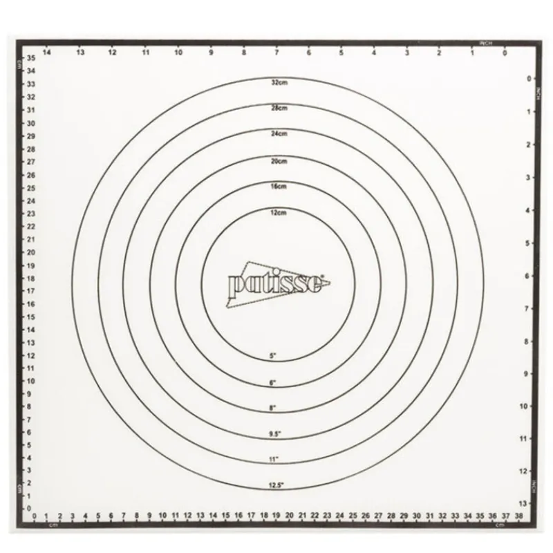 Cerf Dellier Tapis de cuisson à pâtisserie silicone 42 x 39 cm