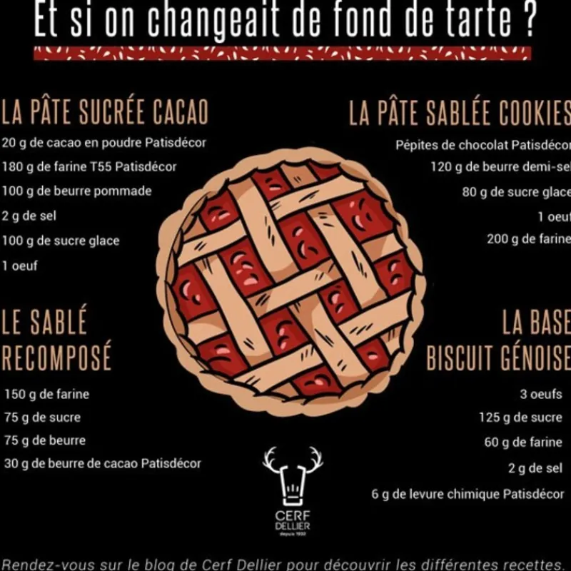 Cerf Dellier Tartelette en carton 9 cm (x50)