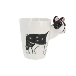 Cerf Dellier Tasse à tête de Chien 1