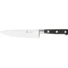 Cerf Dellier Tradition couteau de cuisine forgé monobloc inox 15 cm