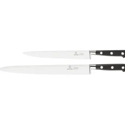 Cerf Dellier Tradition couteau tranchelard forgé monobloc inox 25 cm