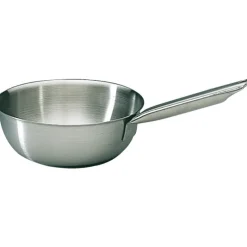 Cerf Dellier Tradition inox sauteuse évasée 28 cm