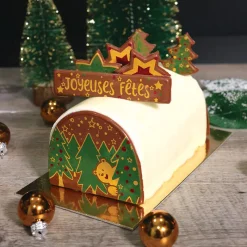 Cerf Dellier Transfert chocolat thème Noël Ourson