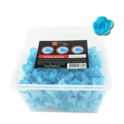 Cerf Dellier Tulipes bleues en azyme (x200)